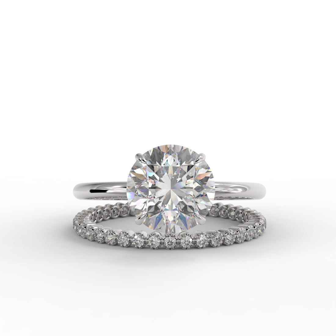 A Guide to Gorgeous Stacked Wedding Rings - Diamond Nexus